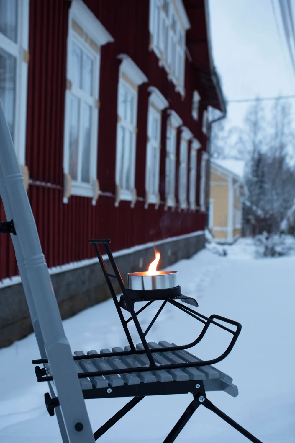 ESLA Ulkotuli minispark prydnad trä