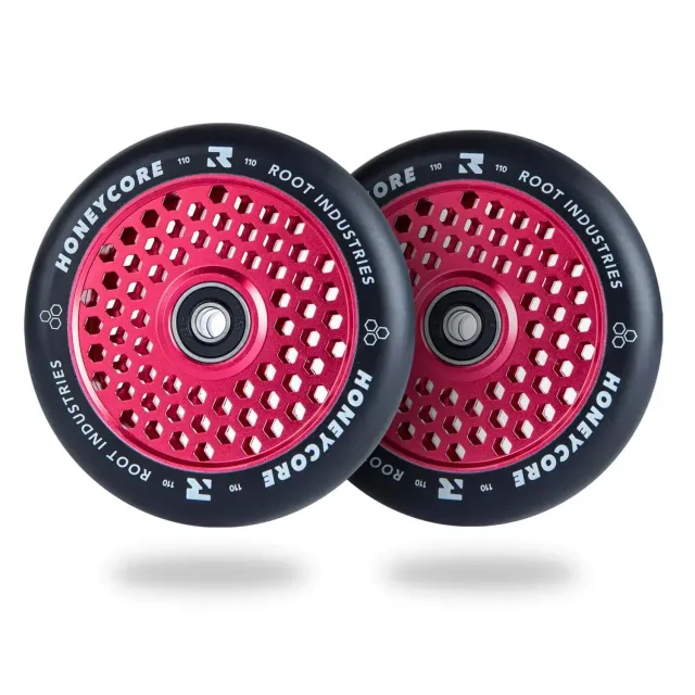 Root Industries HoneyCore 110mm hjul svart/röd lätta