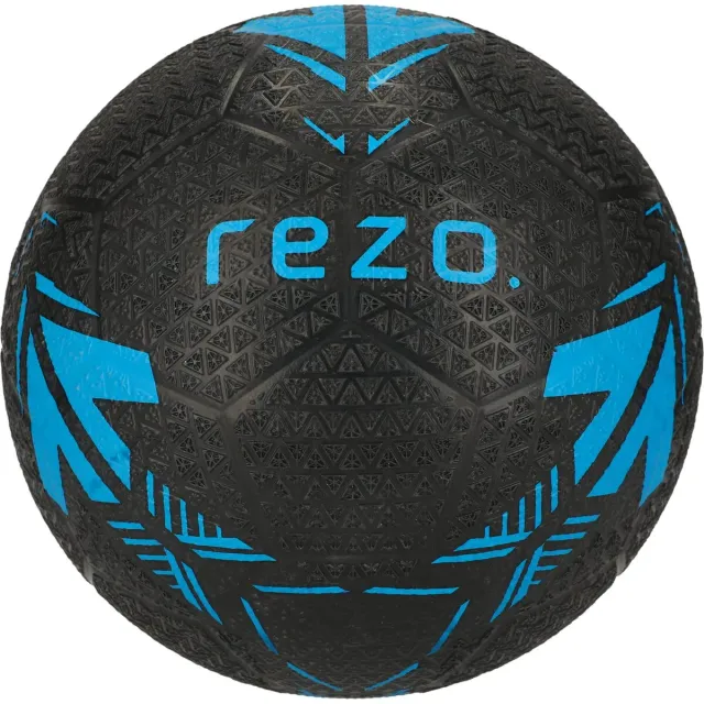 Rezo Rubber fotboll storlek 4 svart gummi