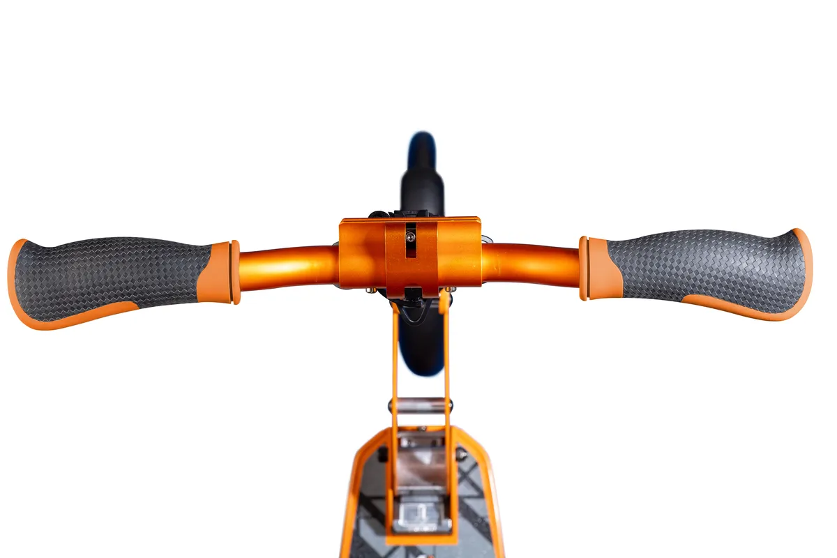 SIX DEGREES Aluminium Scooter 205 mm sparkcykel orange hopfällbar