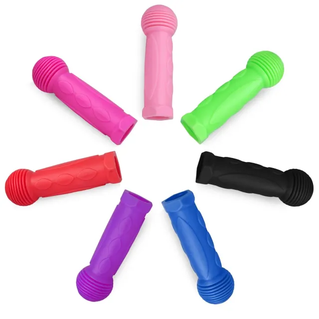 BELEEV styrehandtag sparkcykel rosa gummi barn