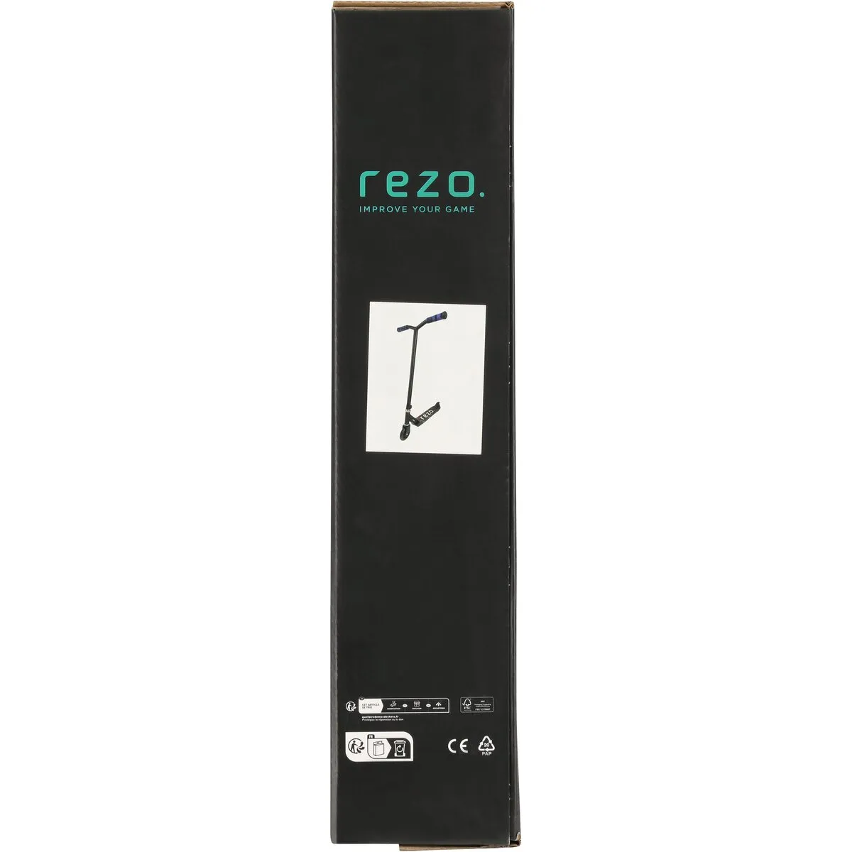 Rezo Instinct tricksparkcykel Black onepiece stål