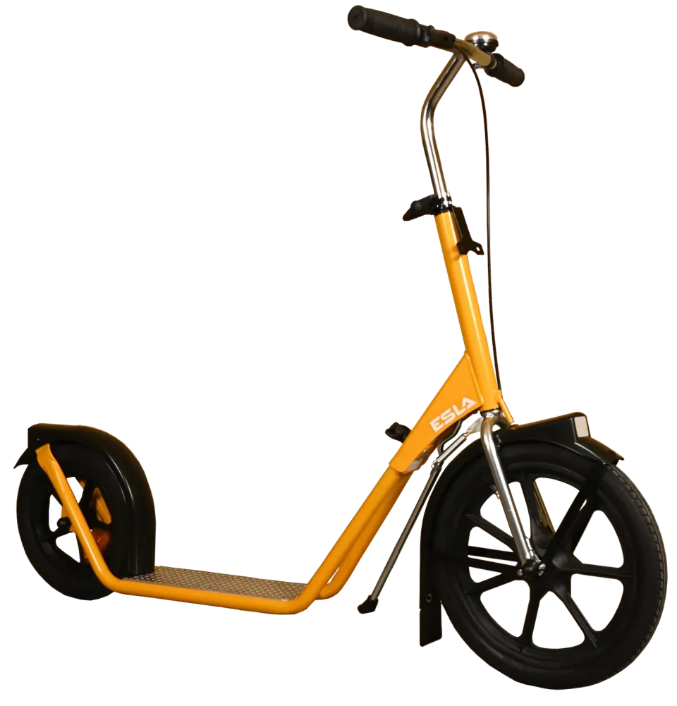 ESLA 4102 sparkcykel 16/12 tum stålram