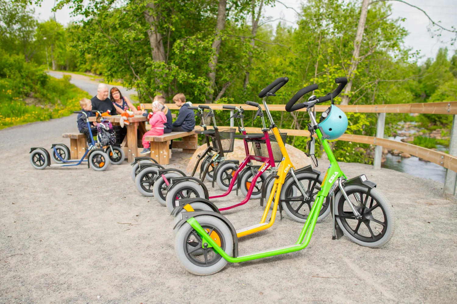 ESLA 4100 Sparkcykel fritid stålram 16 tum