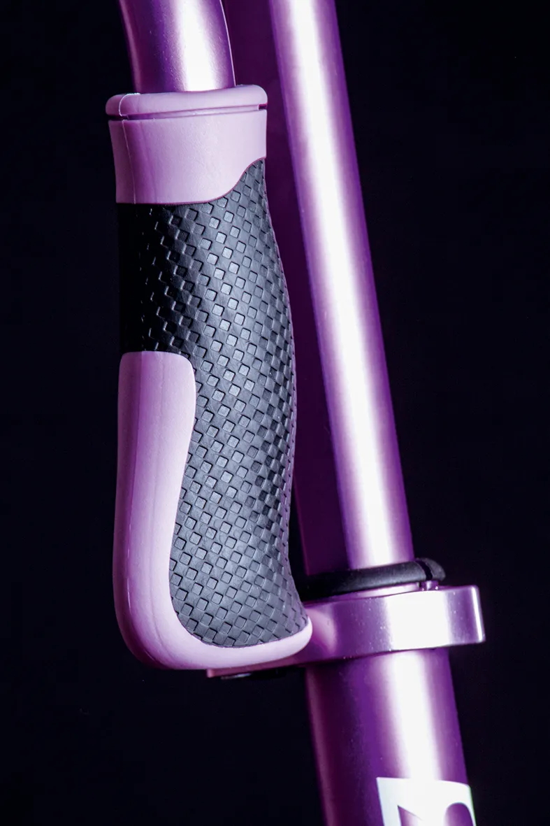 SIX DEGREES Aluminium Scooter 205 mm sparkcykel lila testvinnare