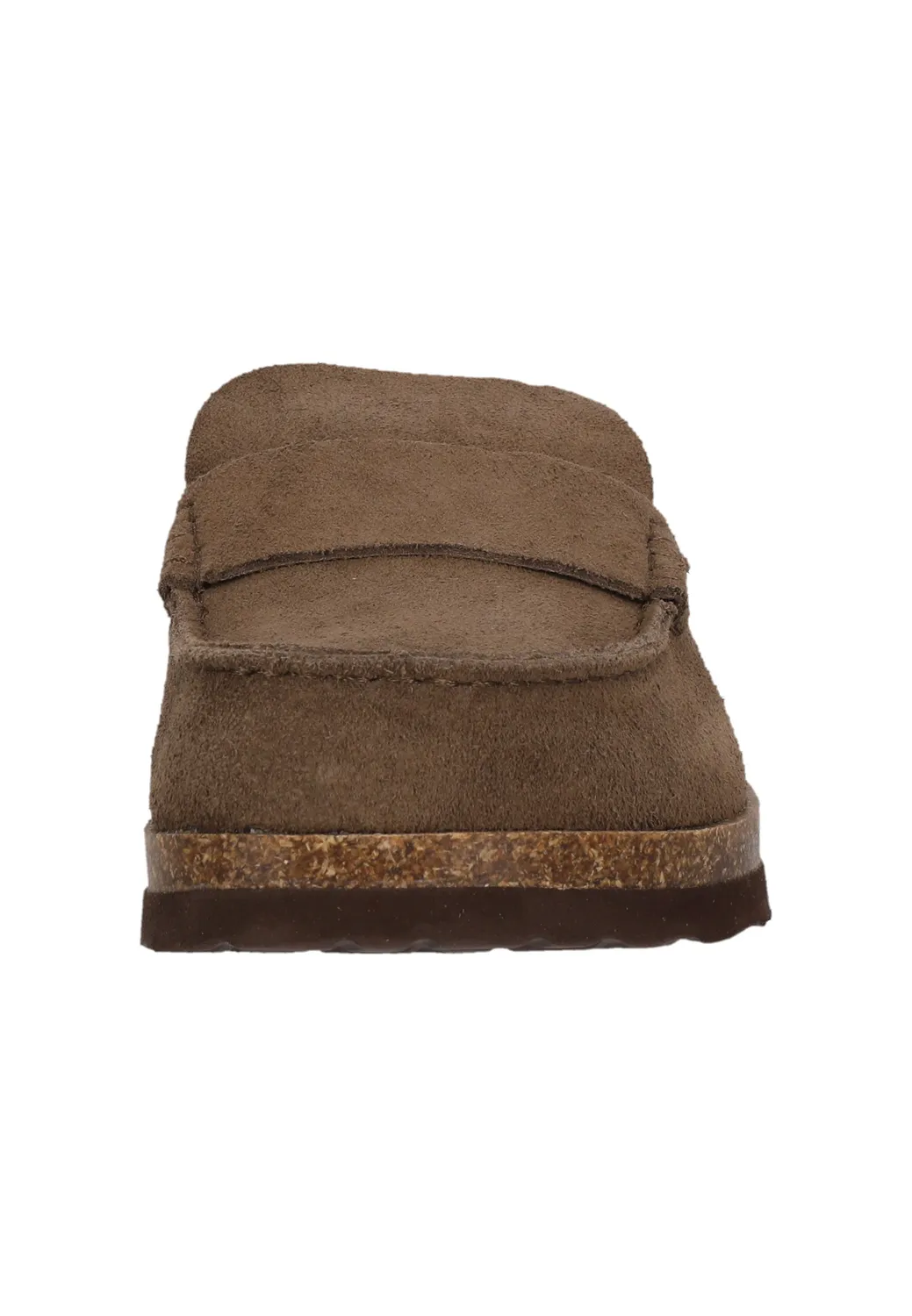 Rezo Forrin M Leather Cork sandal Caribou läder