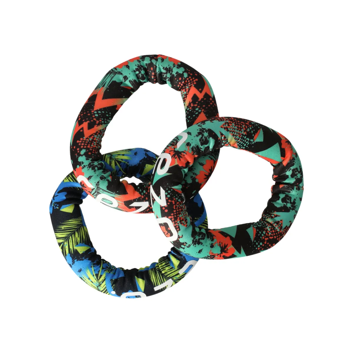 Rezo dykringar neopren 3-pack multicolor sandleksak