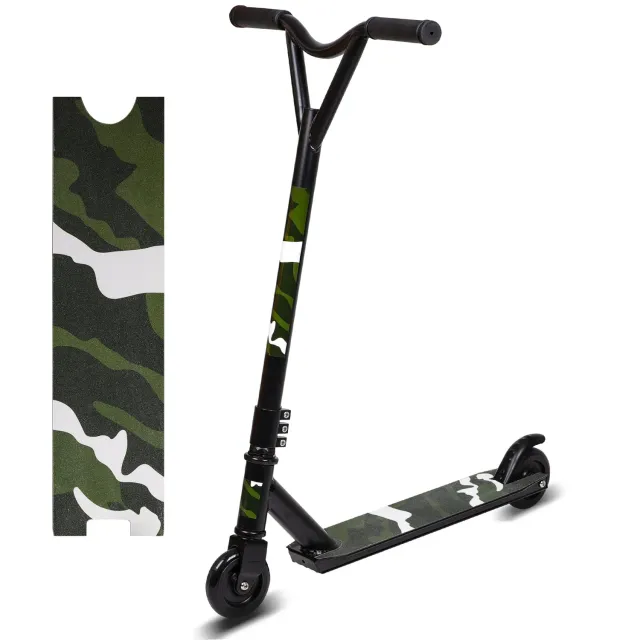 H.yeed tricksparkcykel grön 100mm nybörjare