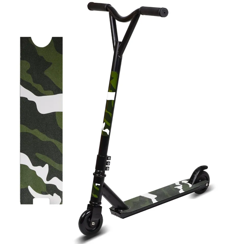 H.yeed tricksparkcykel grön 100mm nybörjare