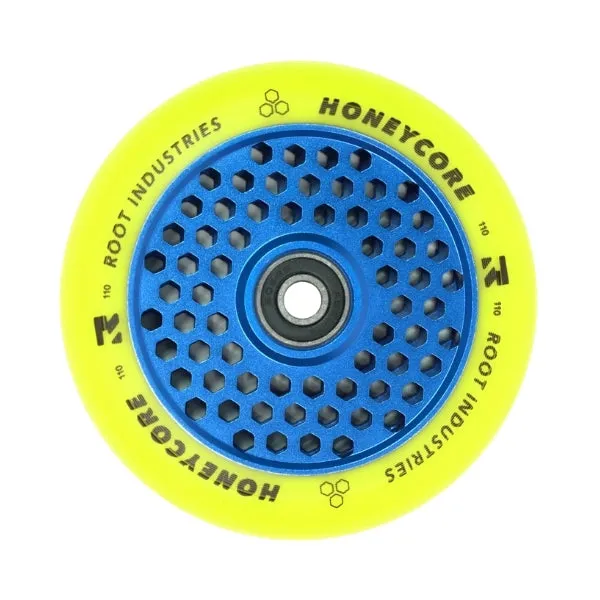 Root Industries HoneyCore hjul 110 mm Yellow/Blue