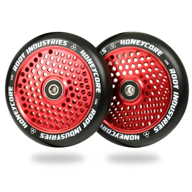 Root Industries HoneyCore 120mm hjul svart/röd lätta