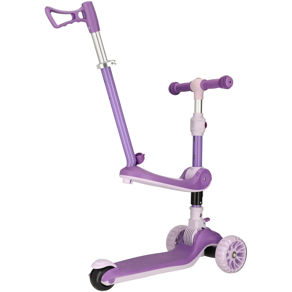 Rezo Fanau 4i1 sparkcykel barn blå lila