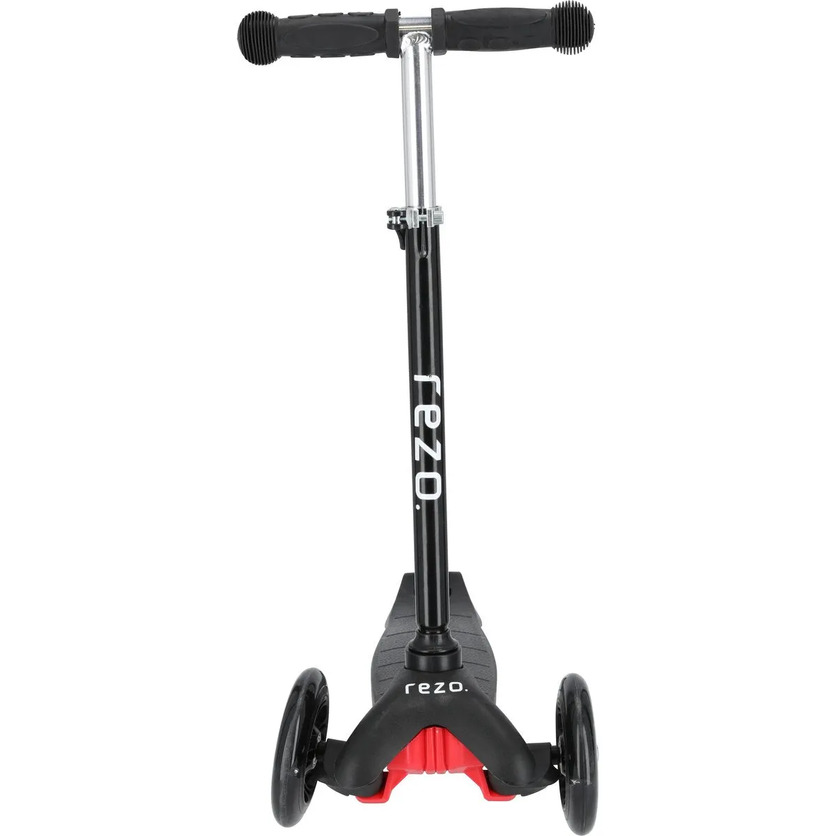 Rezo 3-hjulig barnsparkcykel Black LED-hjul 50kg
