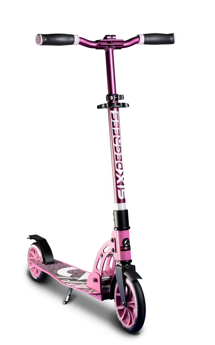 SIX DEGREES Aluminium Scooter Junior 180/145 mm sparkcykel rosa barn