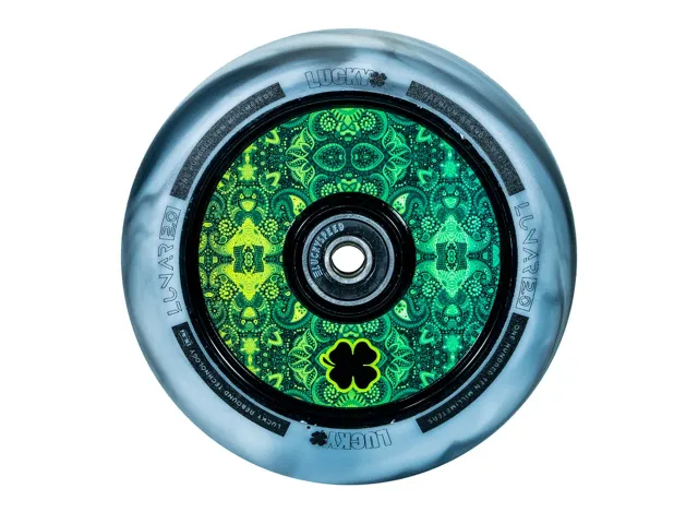 Lucky Lunar 120mm sparkcykelhjul Recoil lätt hollow-core