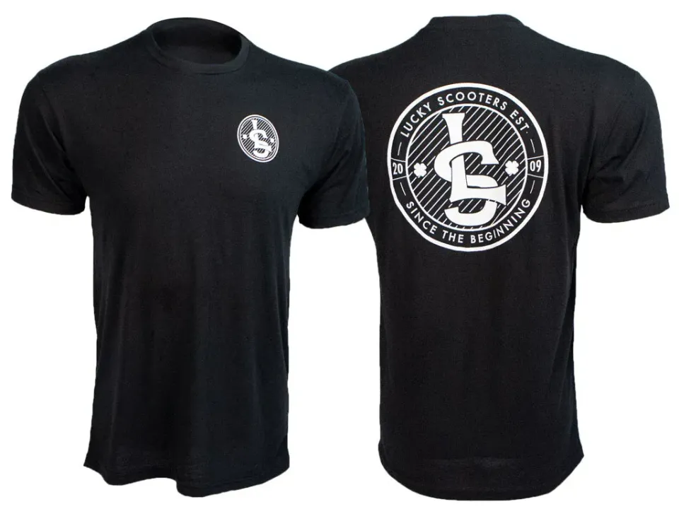 Lucky Since the Beginning t-shirt svart Onyx