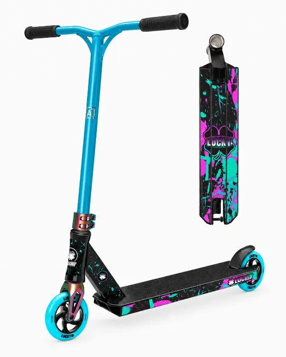 Lucky Crew Rush sparkcykel komplett kapad efter längd