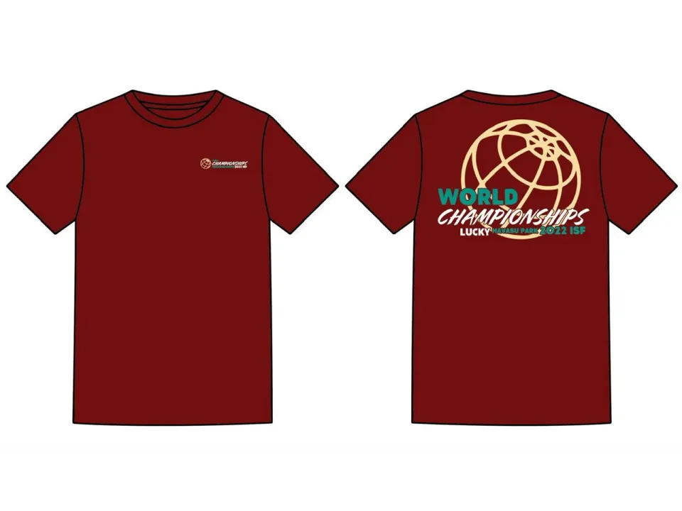 Lucky ISF World Championship t-shirt 2022