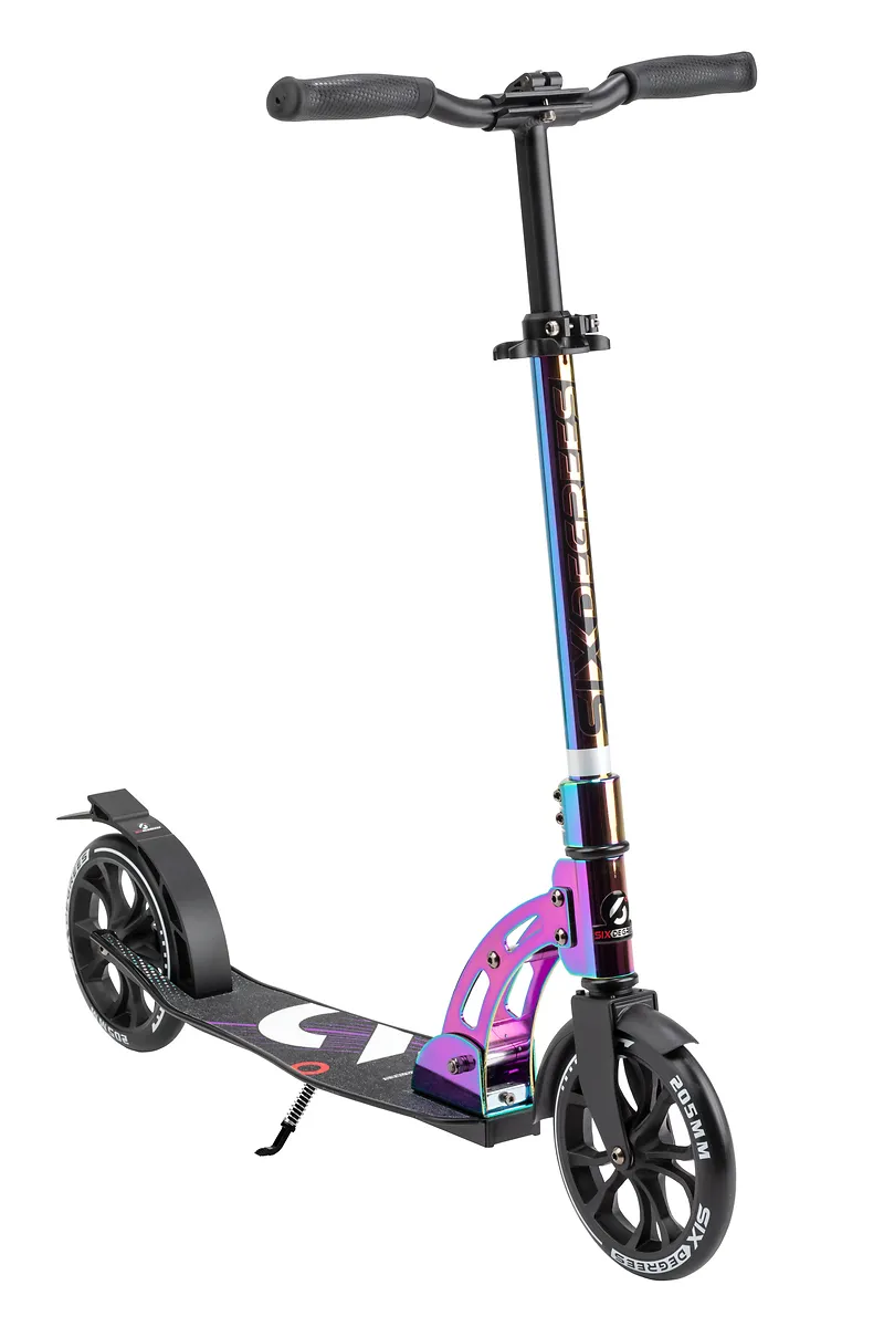 SIX DEGREES Aluminium Scooter 205 mm sparkcykel neochrome special
