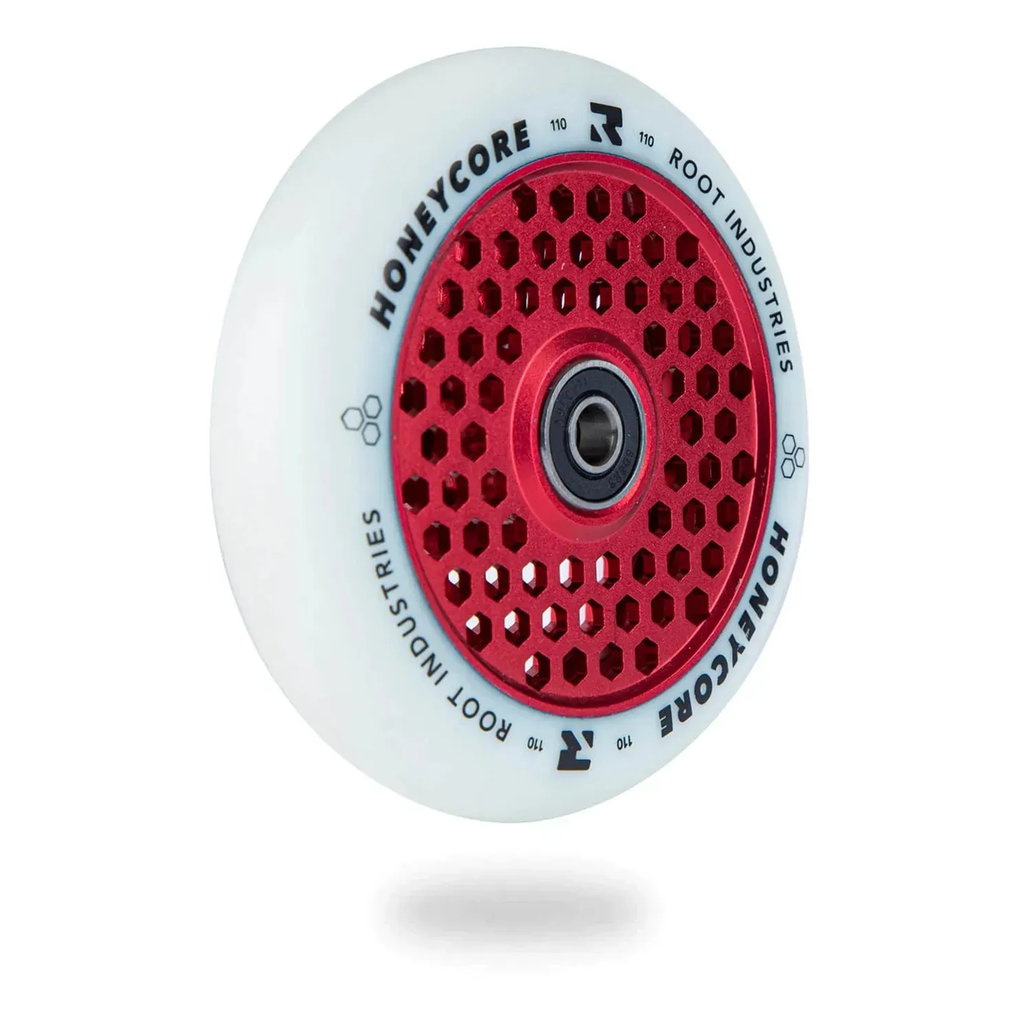 Root Industries HoneyCore sparkcykelhjul white/red 110mm