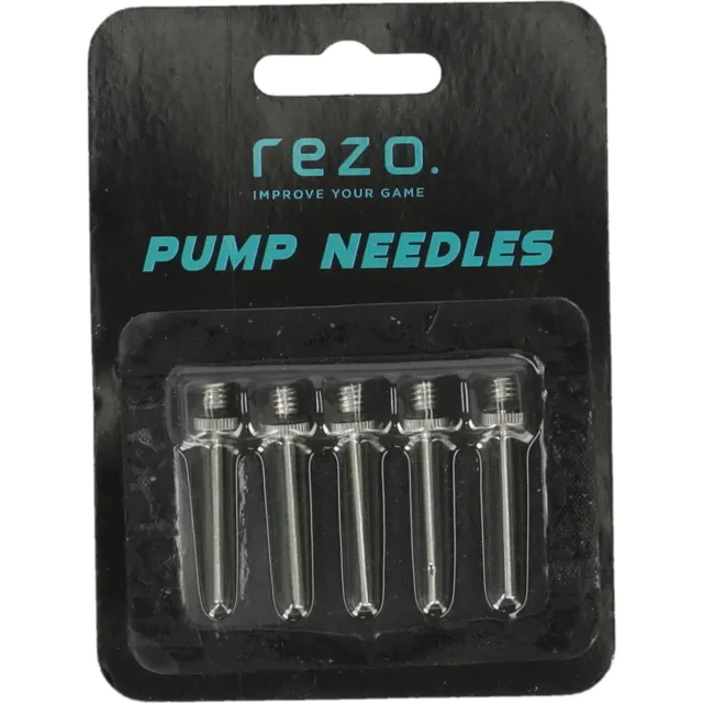 Rezo pumpnålar 5-pack silver metall