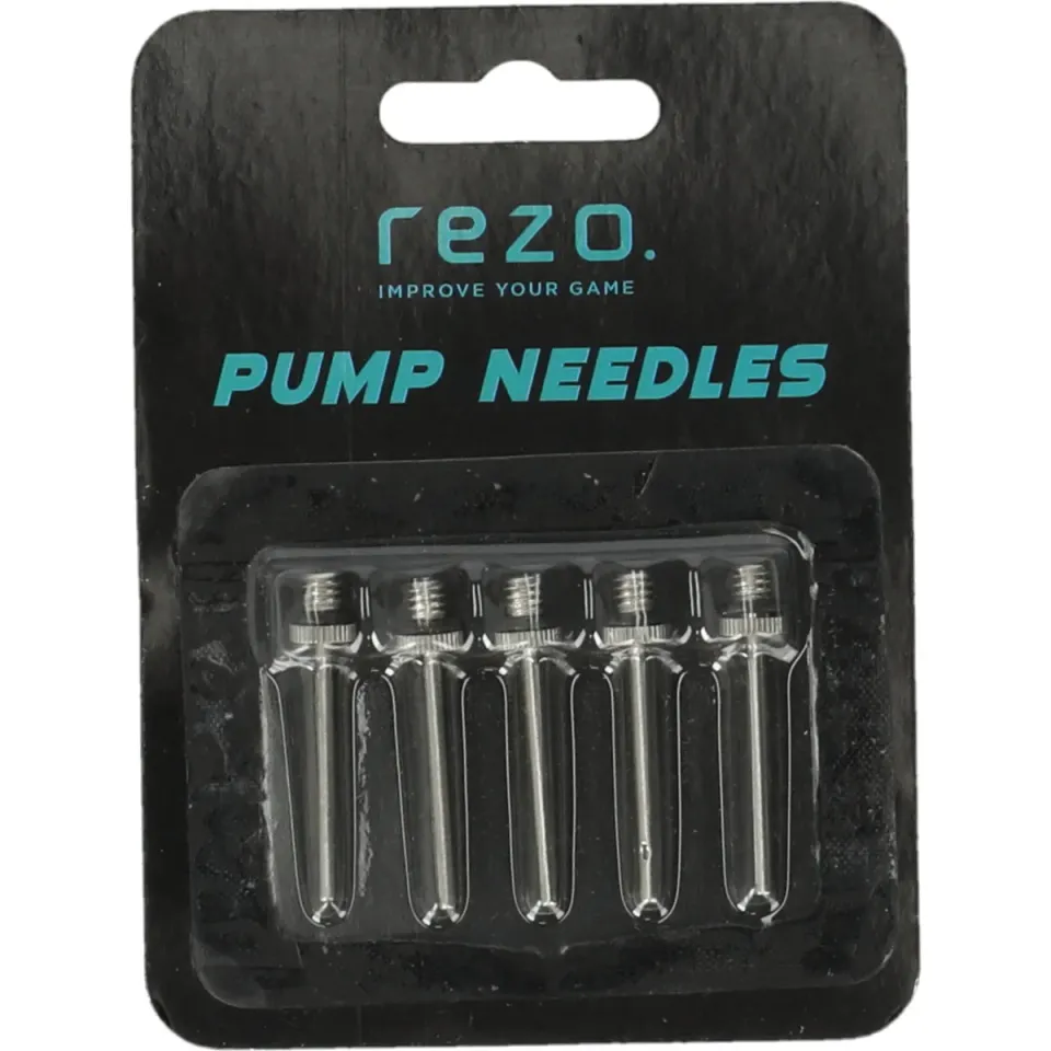 Rezo pumpnålar 5-pack silver metall