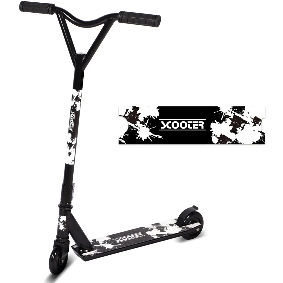 H.yeed tricksparkcykel vit 100mm nybörjare