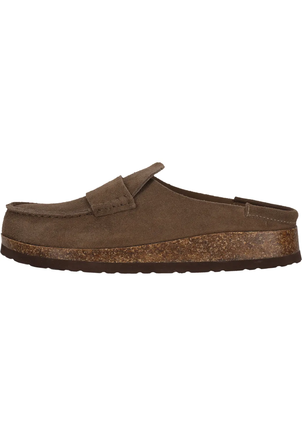 Rezo Forrin M Leather Cork sandal Caribou läder