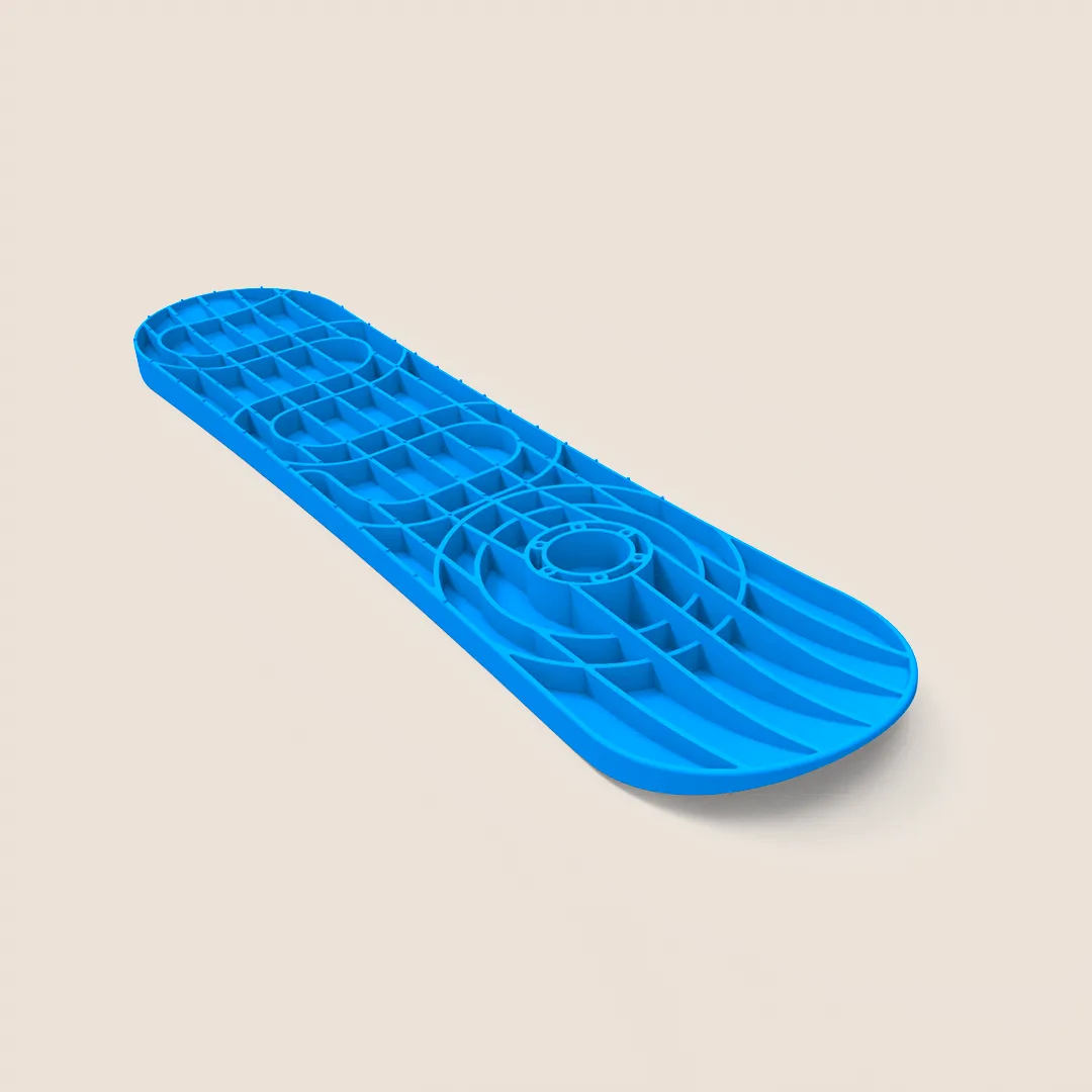 Indo Pro Snow Deck snödeck blå fart