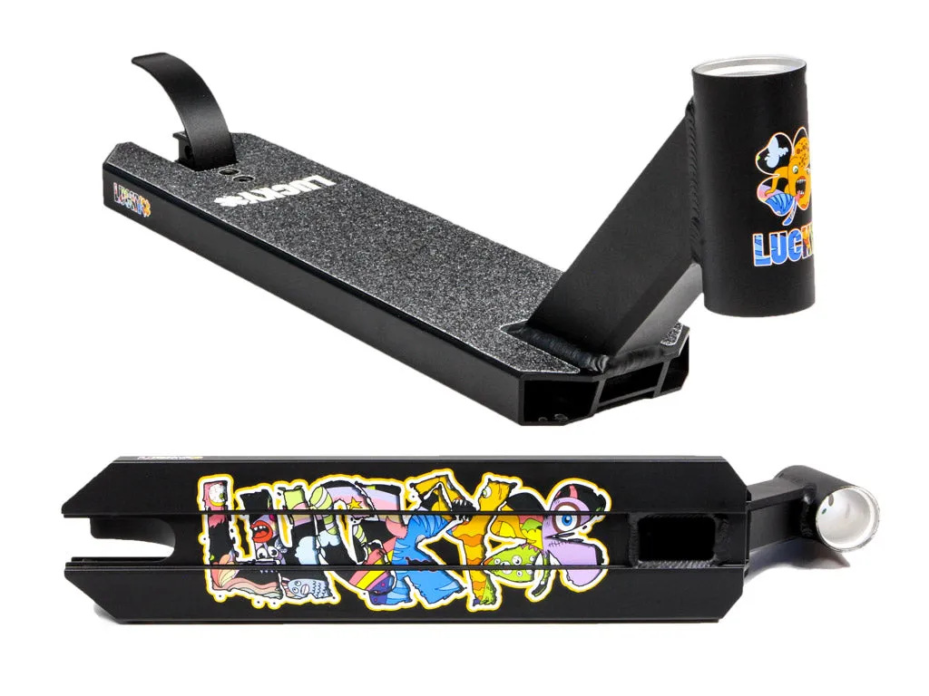 Lucky Recruit pro scooterdäck blå 17" aluminium 110mm