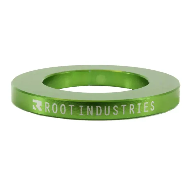 Root Industries 5mm headset spacer distansring grön