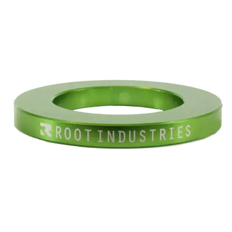 Root Industries 5mm headset spacer distansring grön