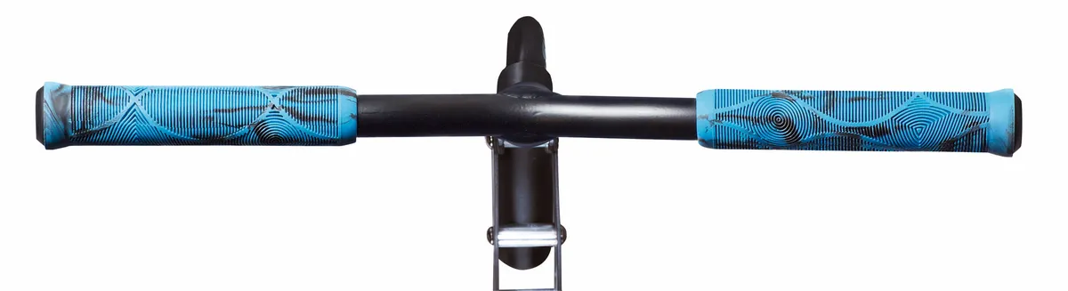 SIX DEGREES Stuntscooter 100 mm sparkcykel blå trick