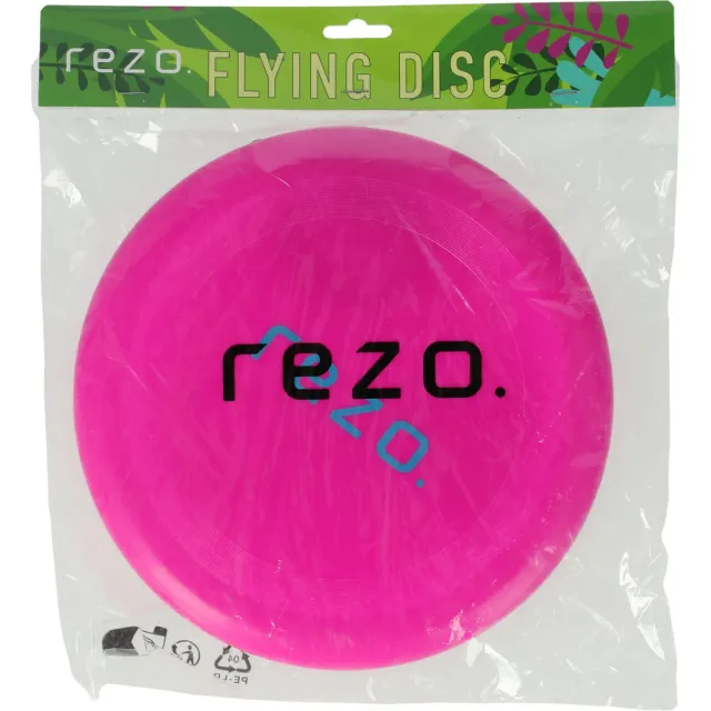 Rezo Flying Disc Frisbee 25,5 cm Pink glo plast