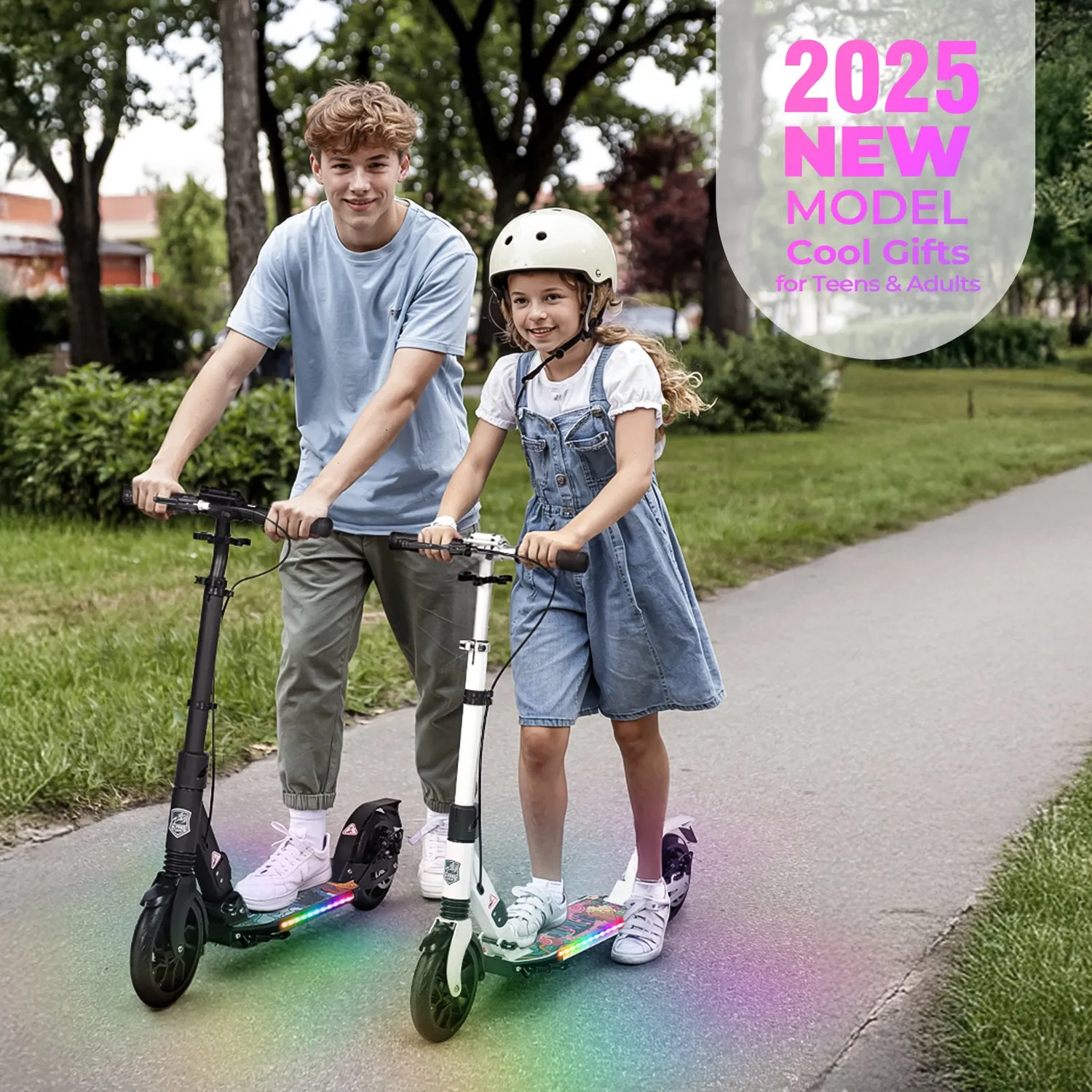 H.yeed sparkcykel LED vit 200mm skivbroms