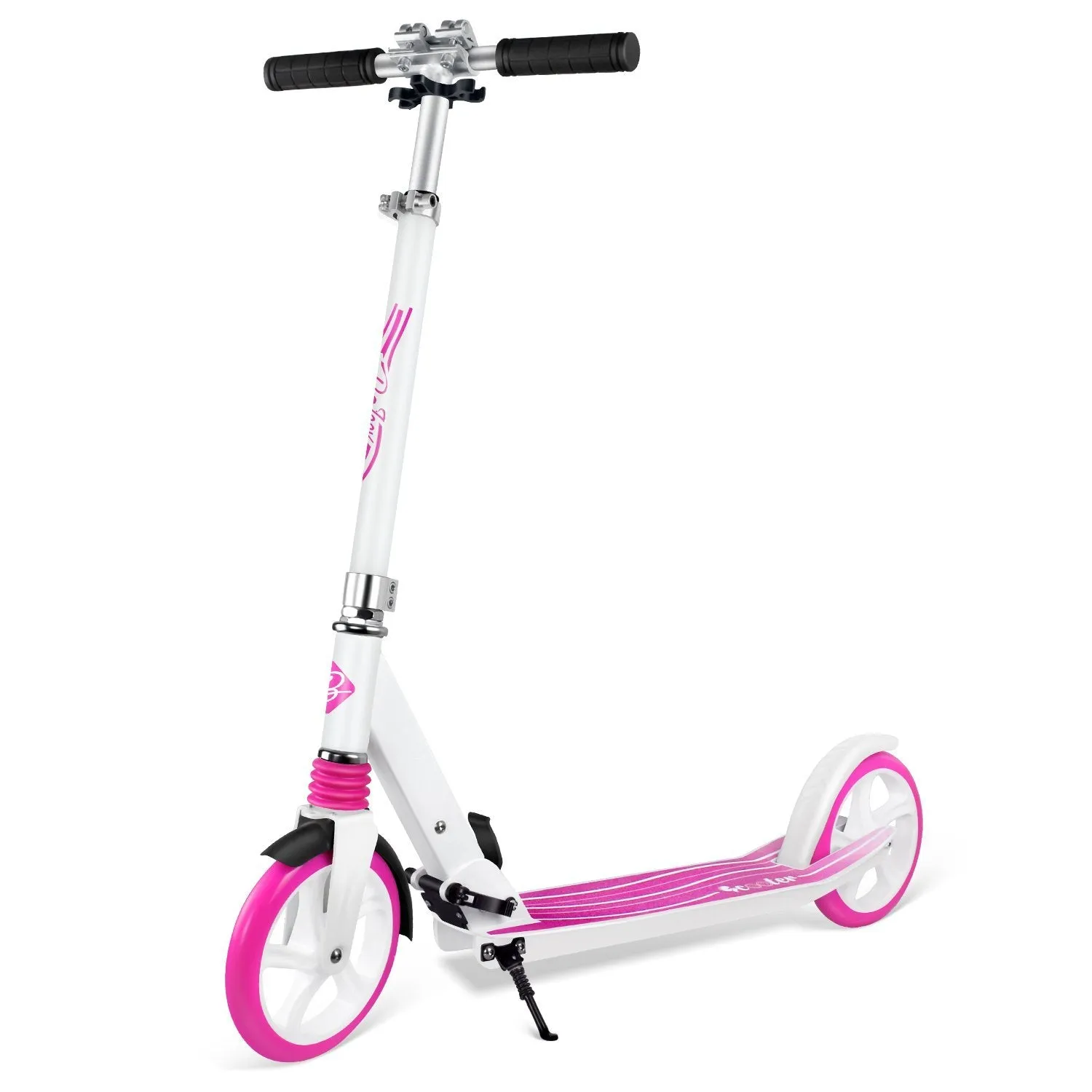 Beleev sparkcykel vuxen 2 hjul magenta 200 mm