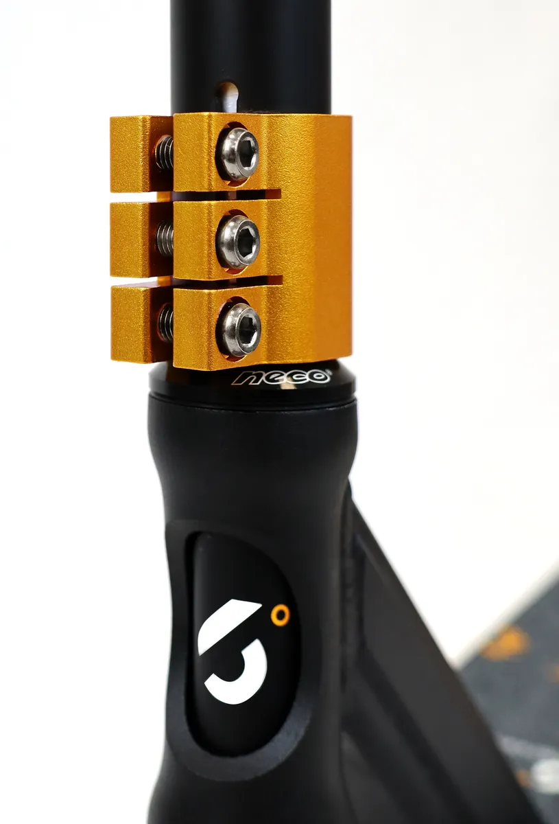 Six Degrees Stunt tricksparkcykel 100 mm svart-koppar