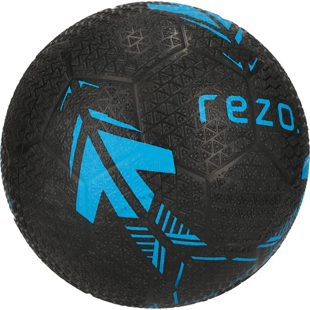 Rezo Rubber fotboll storlek 4 svart gummi