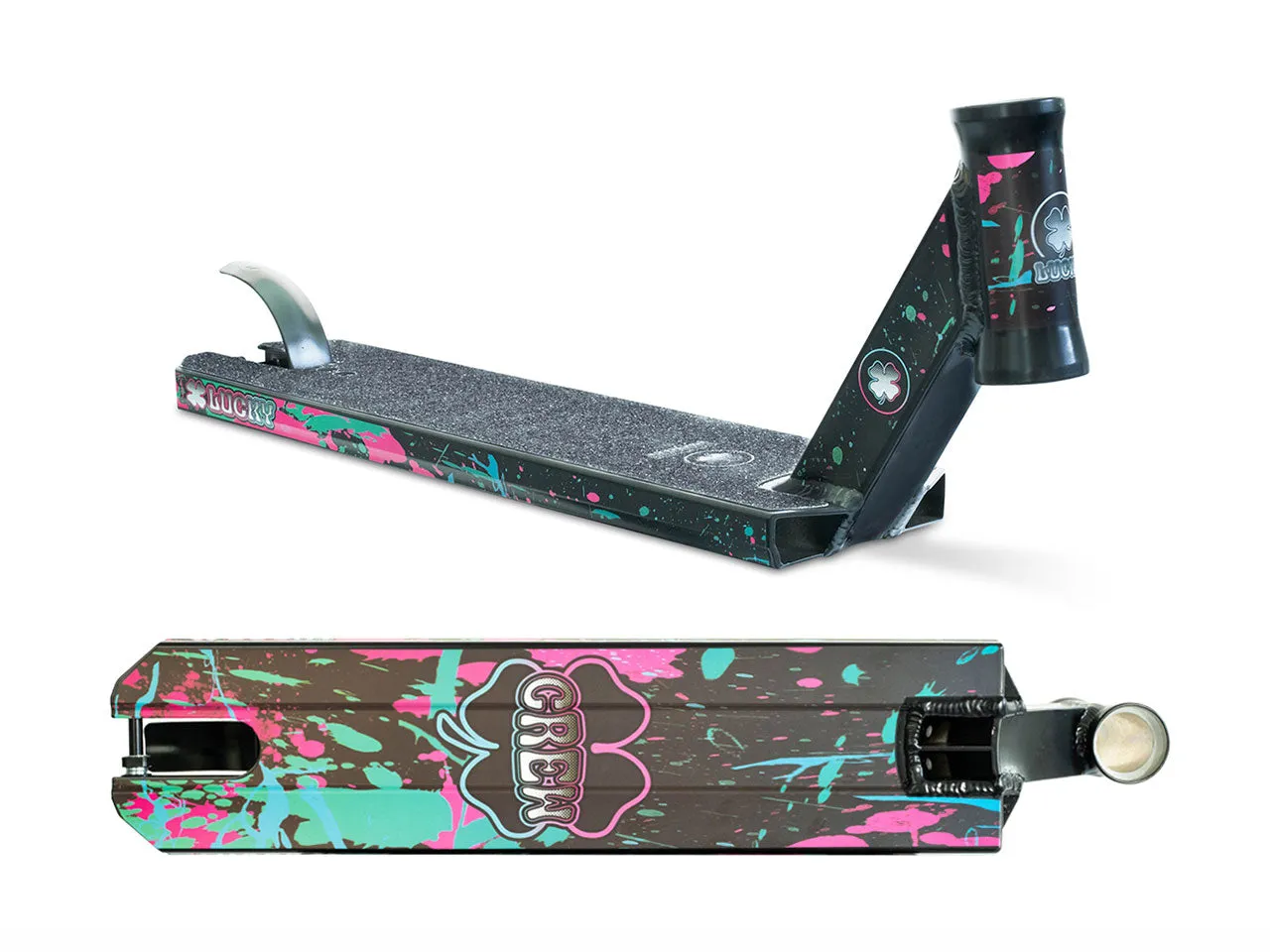 Lucky CREW deck 19x4,5 tum lätt aluminium