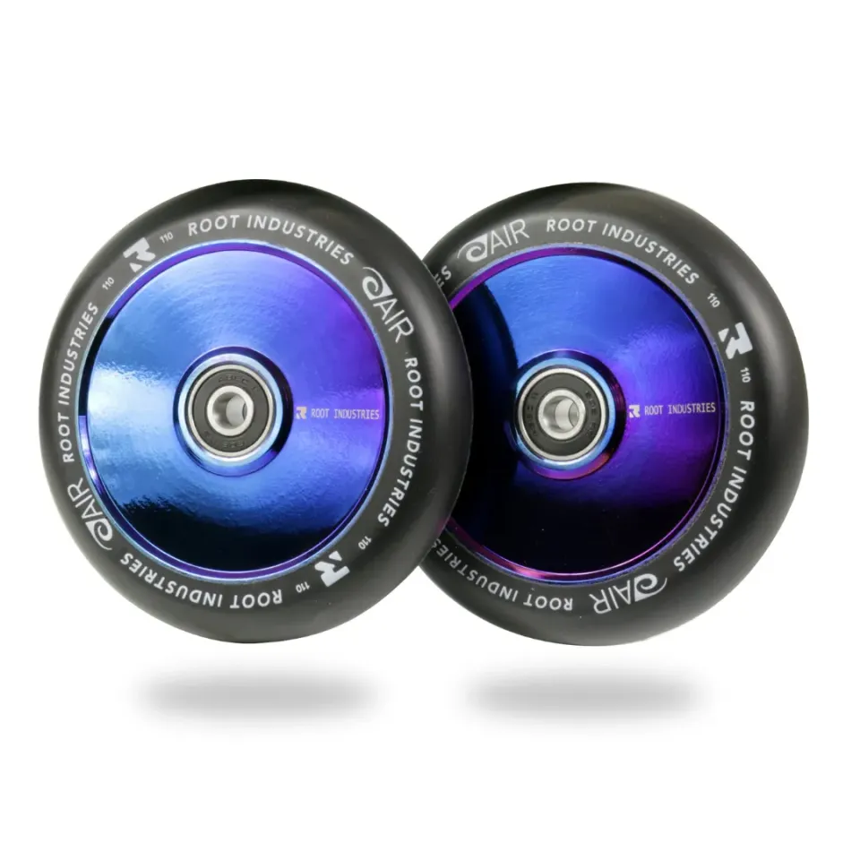 Root Industries Air 110mm sparkcykelhjul svart/blå 2-pack lätt