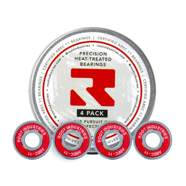 Root Industries ABEC 11 kullager 4-pack plåtask