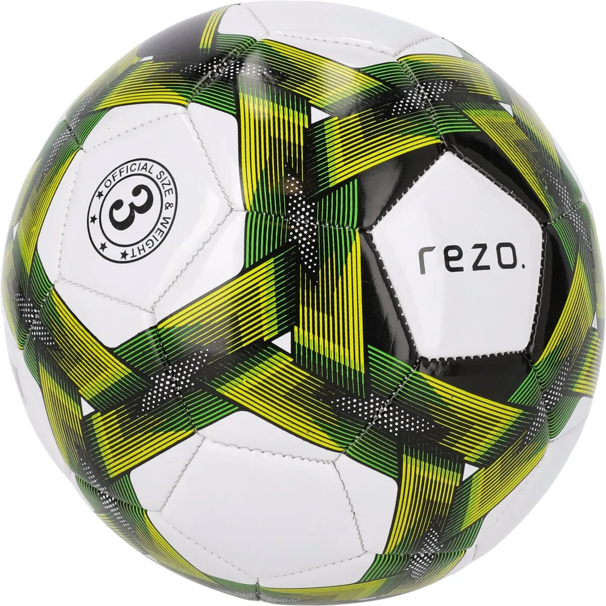 Rezo PVC fotboll gul stl 4 slitstark