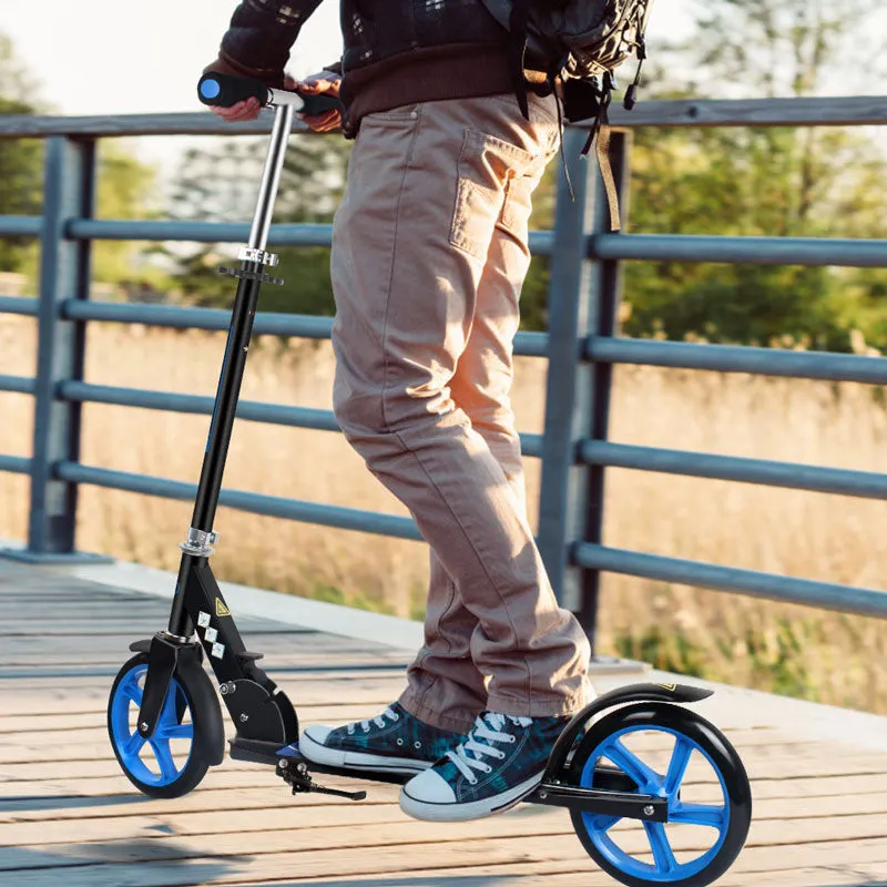 Beleev V5 sparkcykel 2 hjul blå 200 mm fädring