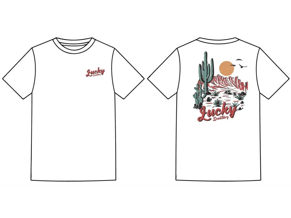 Lucky Desert T-shirt t-shirt bomull