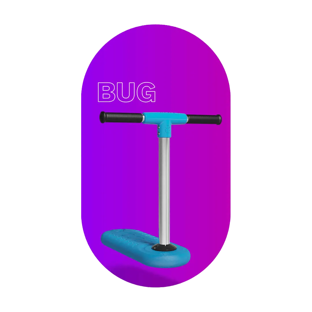 Indo Bug Blue Bug tricksparkcykel 3 år