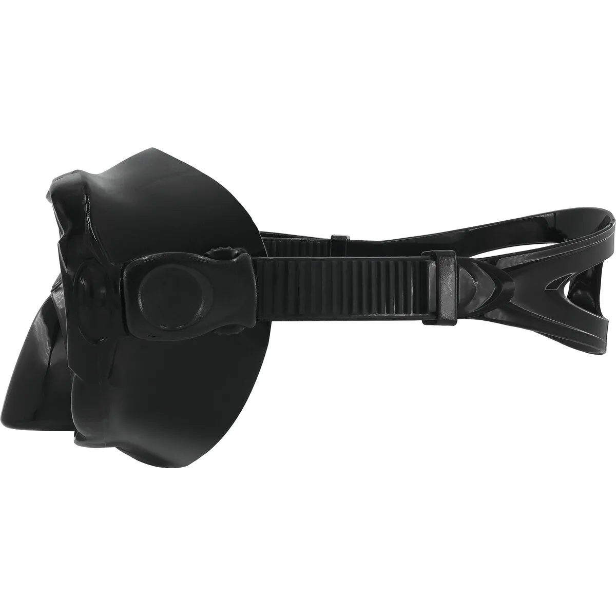Rezo Huelva Mirror dykmask vuxen svart spegel
