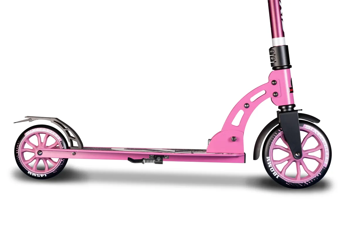 SIX DEGREES Aluminium Scooter Junior 180/145 mm sparkcykel rosa barn