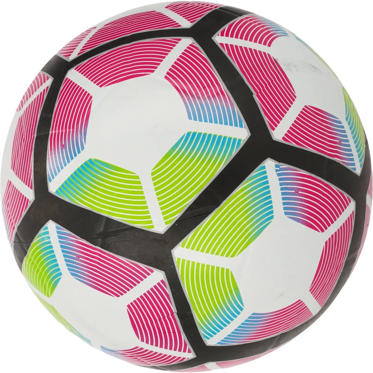 Rezo Rubber fotboll storlek 4 svart gummi