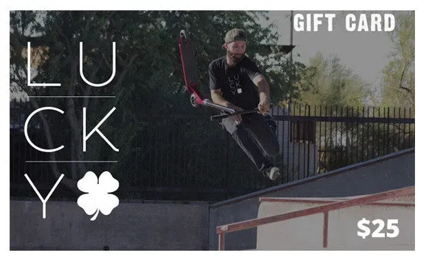Lucky presentkort digitalt 25 dollar