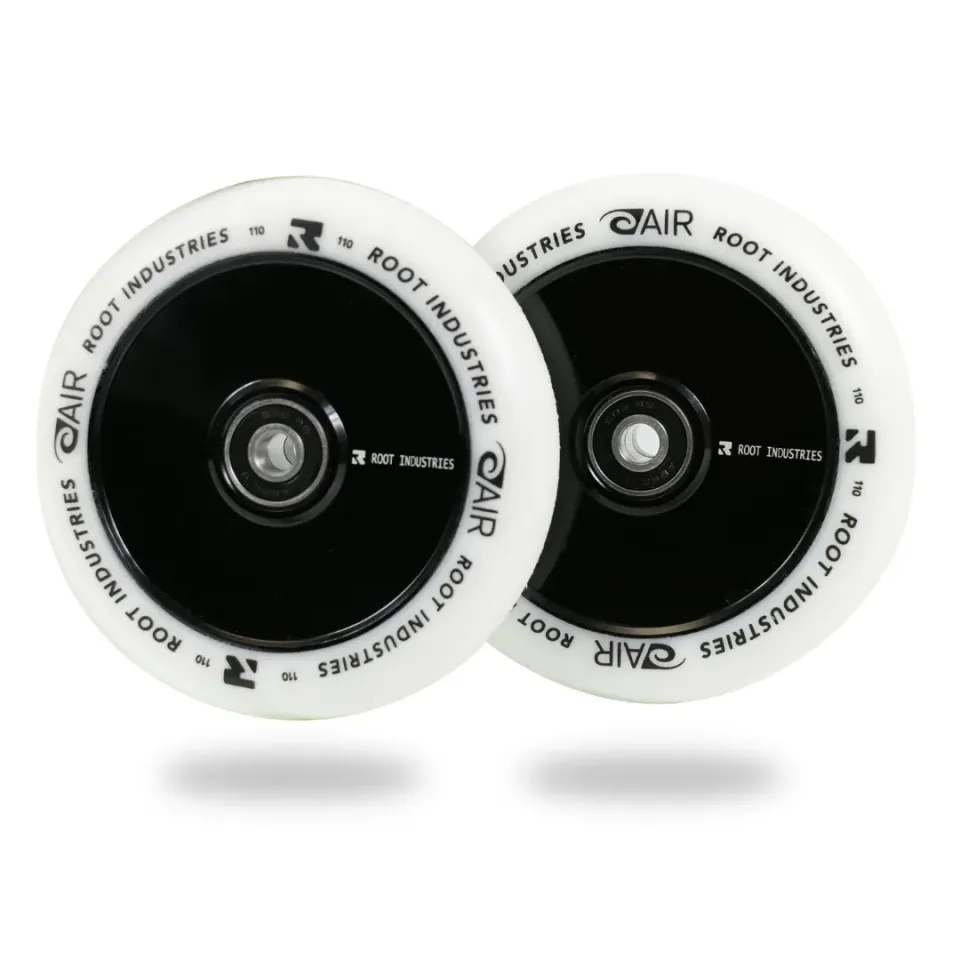 Root Industries AIR 110mm sparkcykelhjul vit/svart ihåligt
